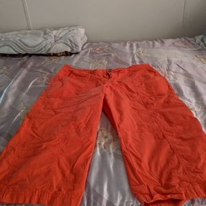 Cropped pants and top